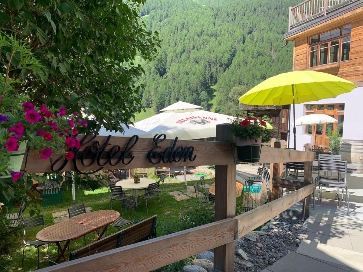 Hotel Restaurant Eden Evolene Exterior photo